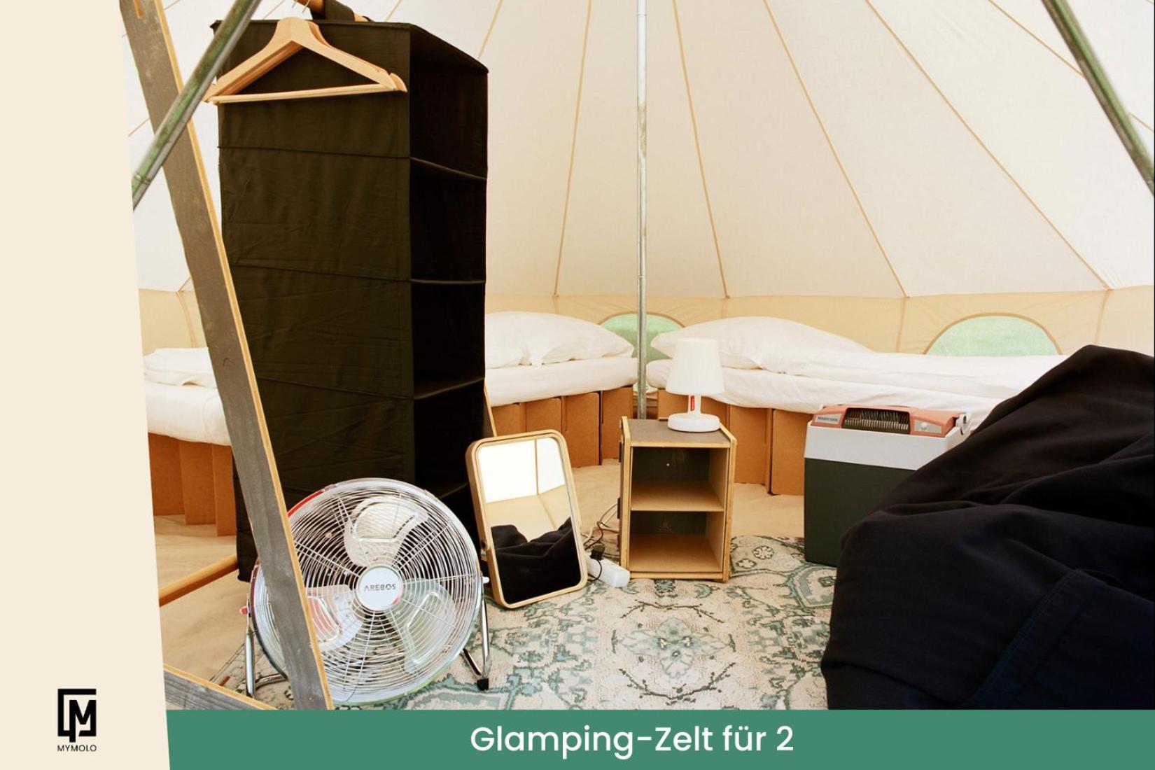 Glamping In Der Zeche Ewald Herten Herten  Exteriér fotografie