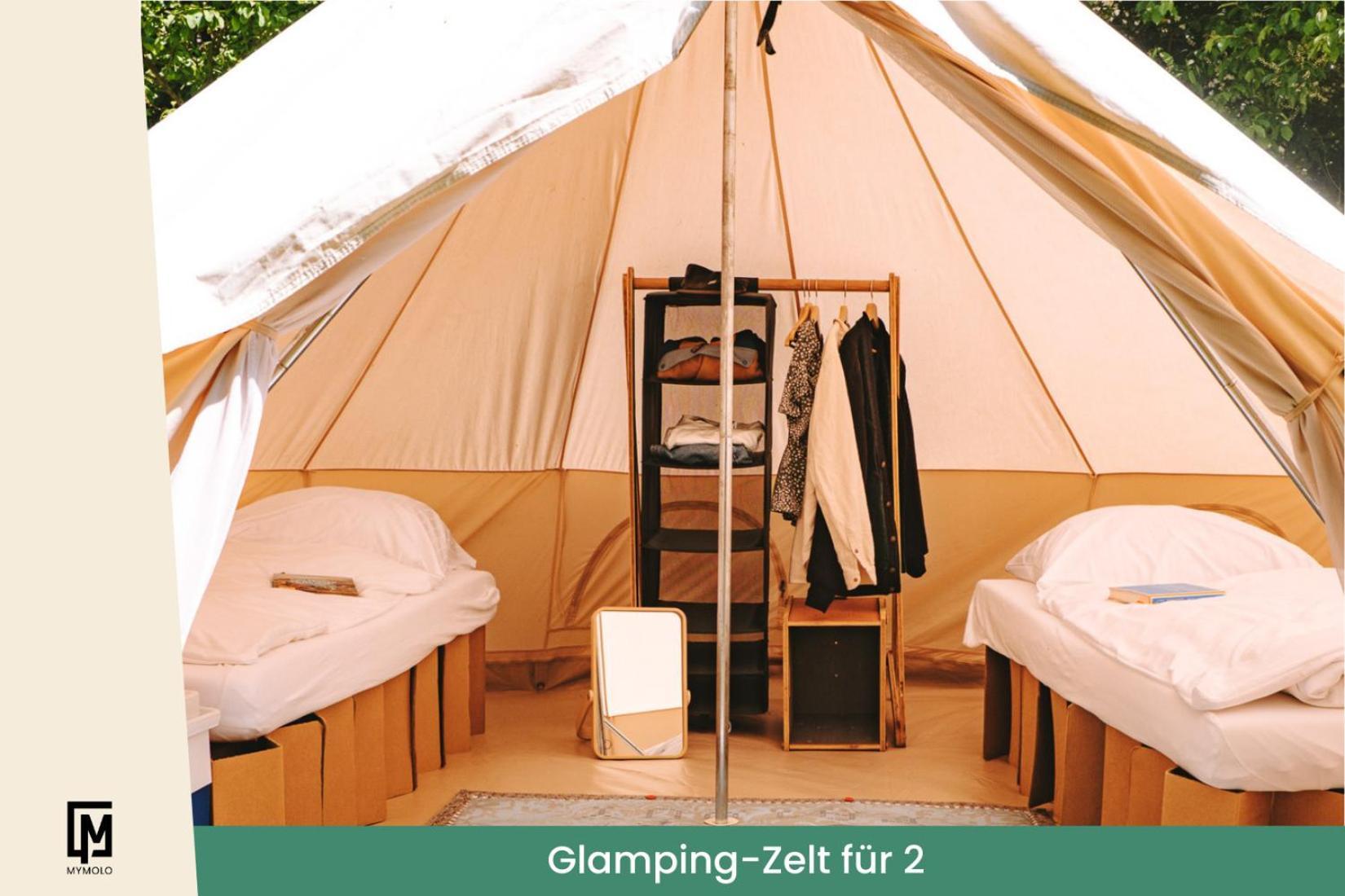 Glamping In Der Zeche Ewald Herten Herten  Exteriér fotografie