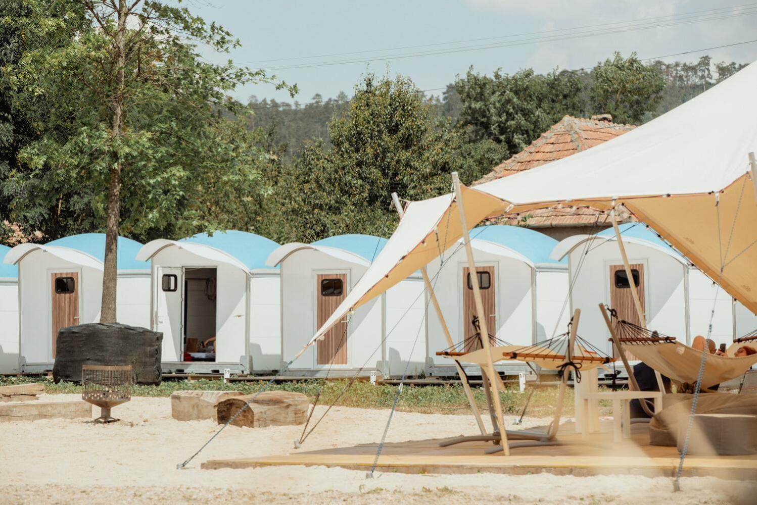Glamping In Der Zeche Ewald Herten Herten  Exteriér fotografie