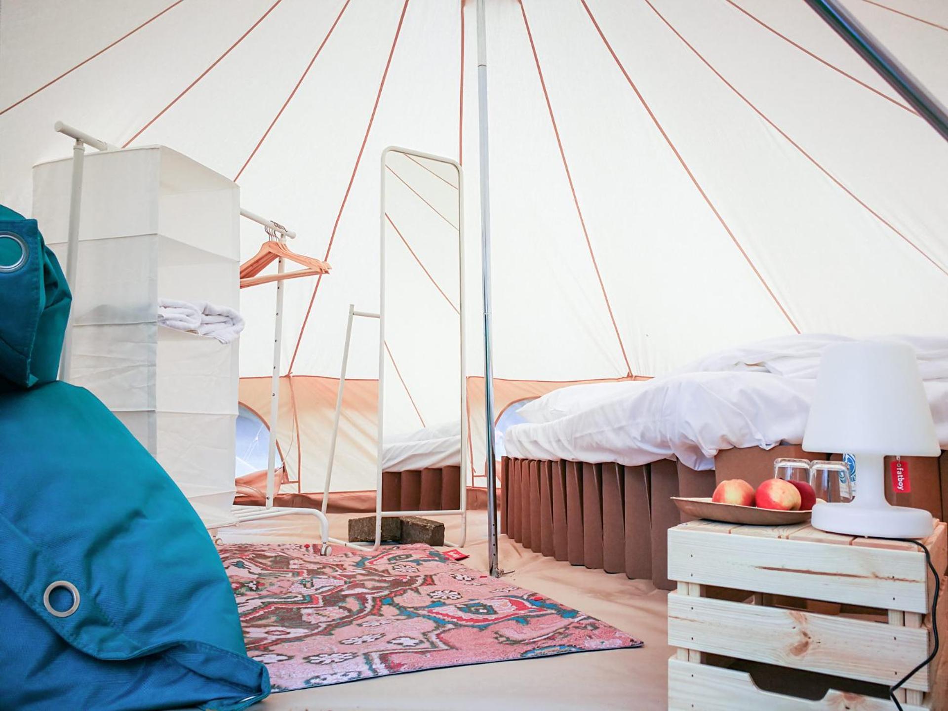 Glamping In Der Zeche Ewald Herten Herten  Exteriér fotografie