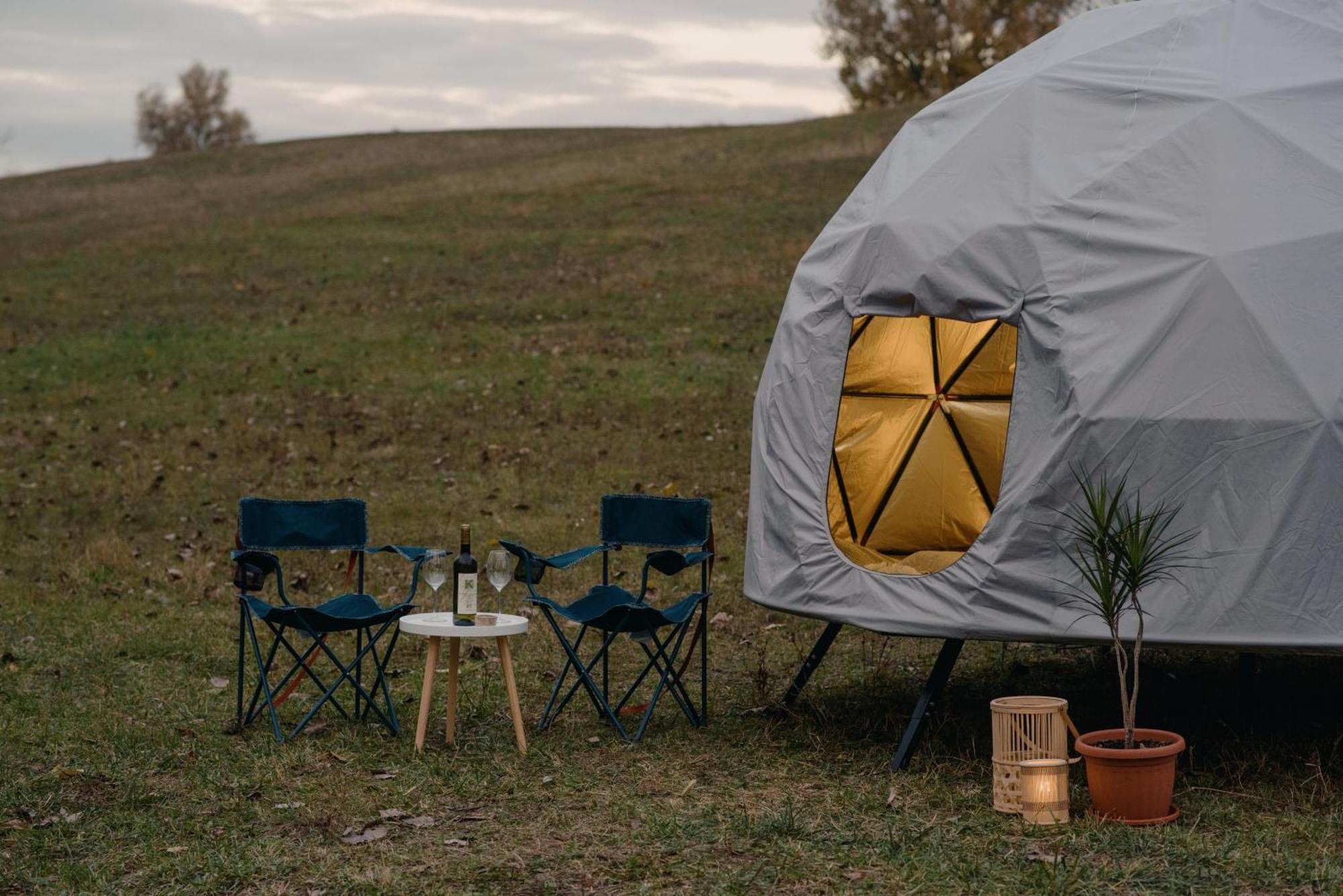 Glamping In Der Zeche Ewald Herten Herten  Exteriér fotografie