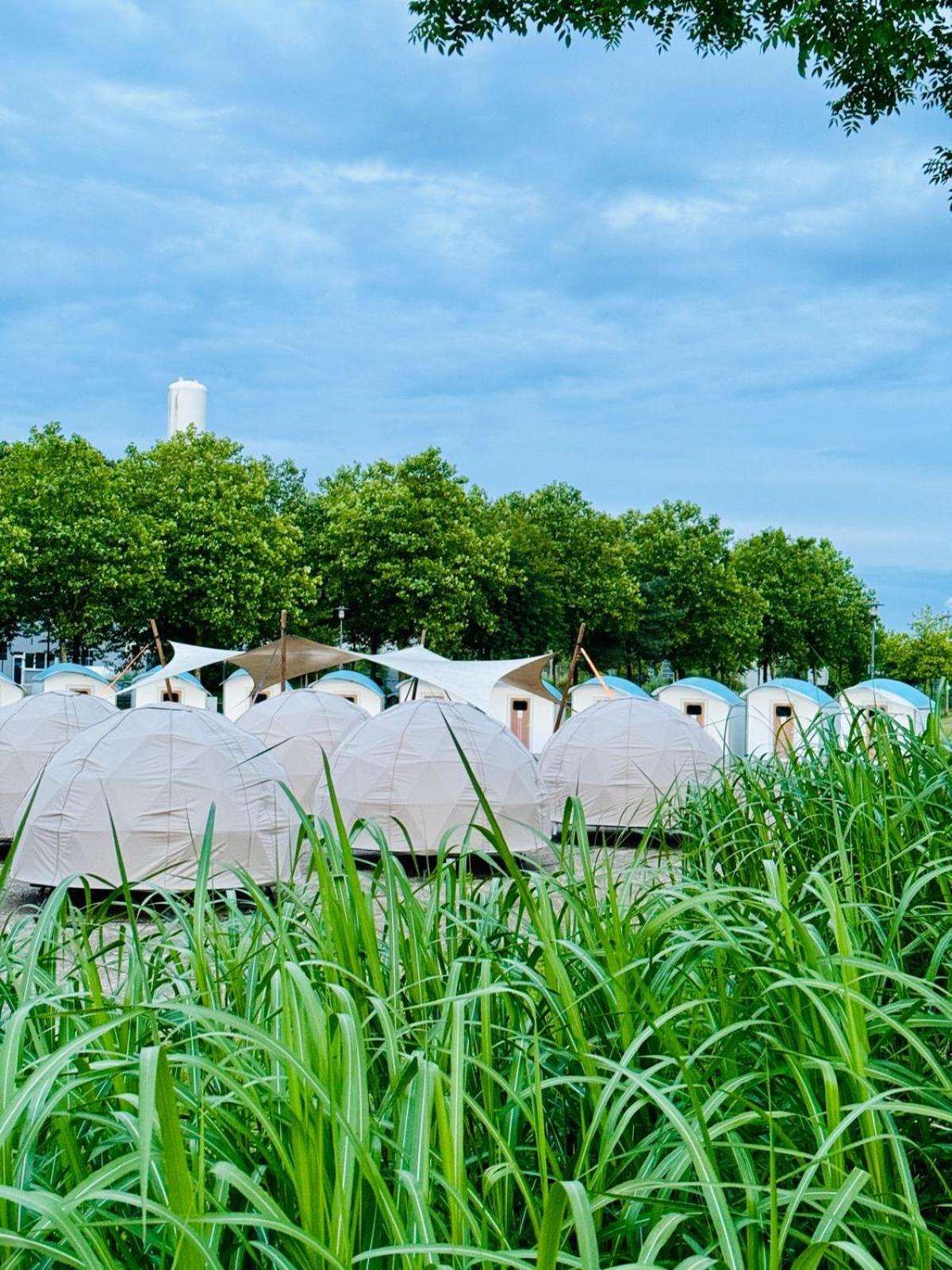 Glamping In Der Zeche Ewald Herten Herten  Exteriér fotografie
